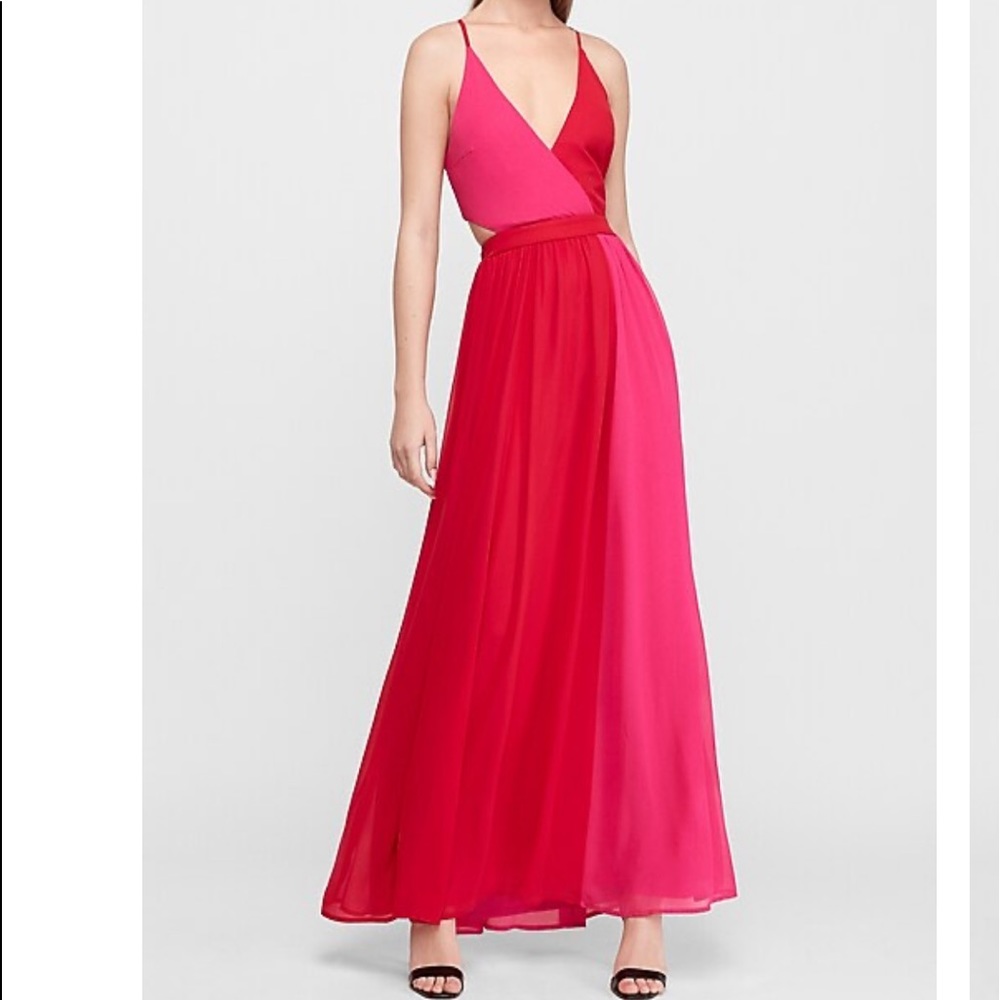 Express Cut Out Maxi Dress - XS